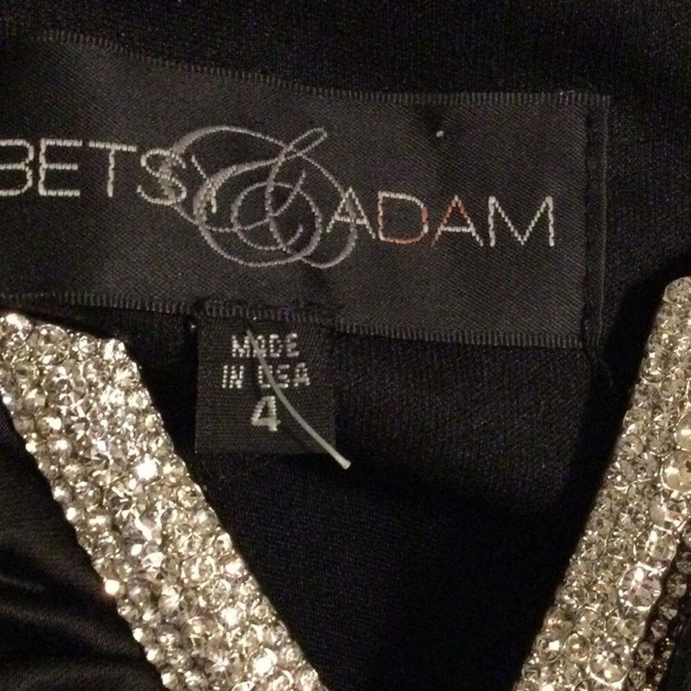 Betsy & Adam fitted satin dress - Picture 5 of 11